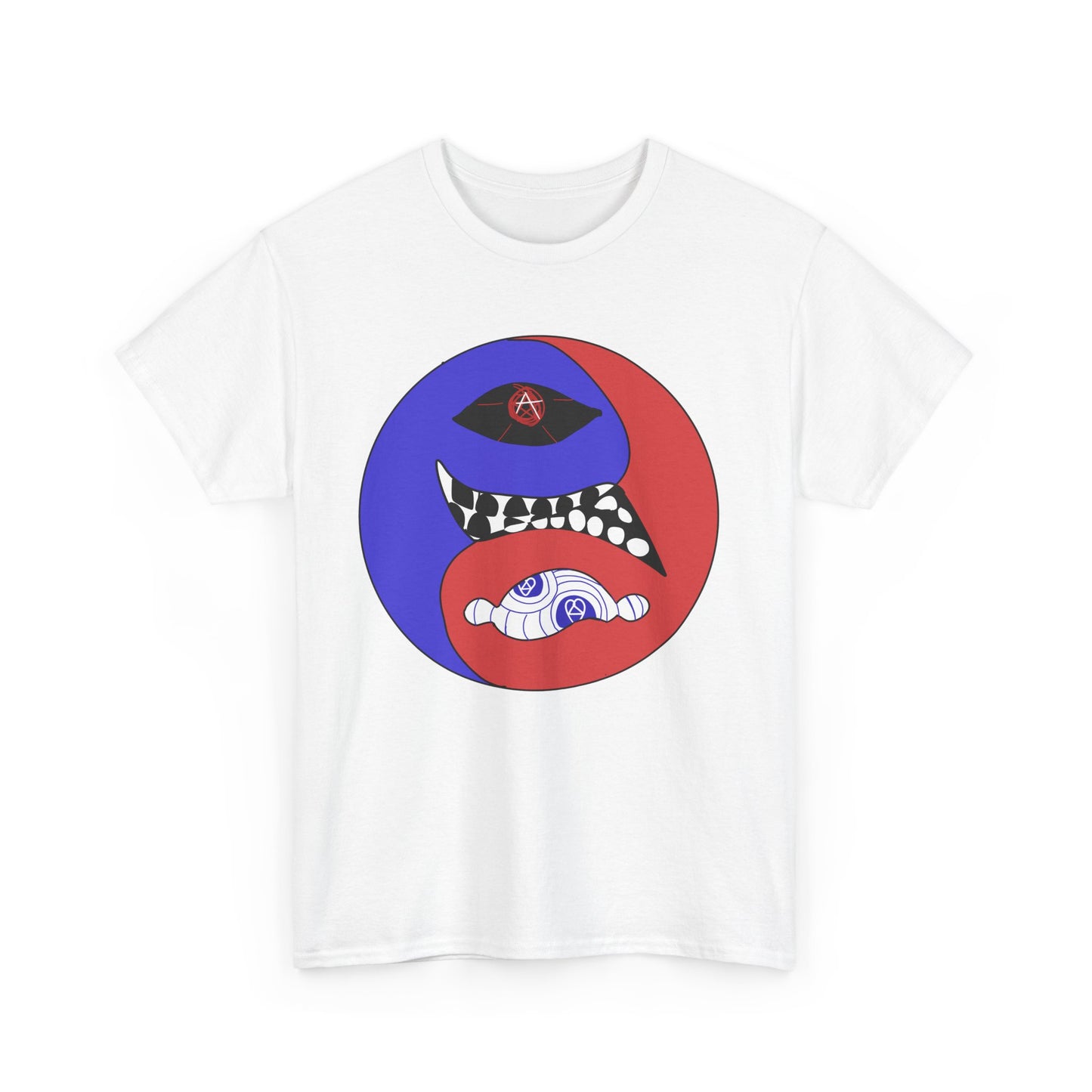 Ying-Yang Colored Tee