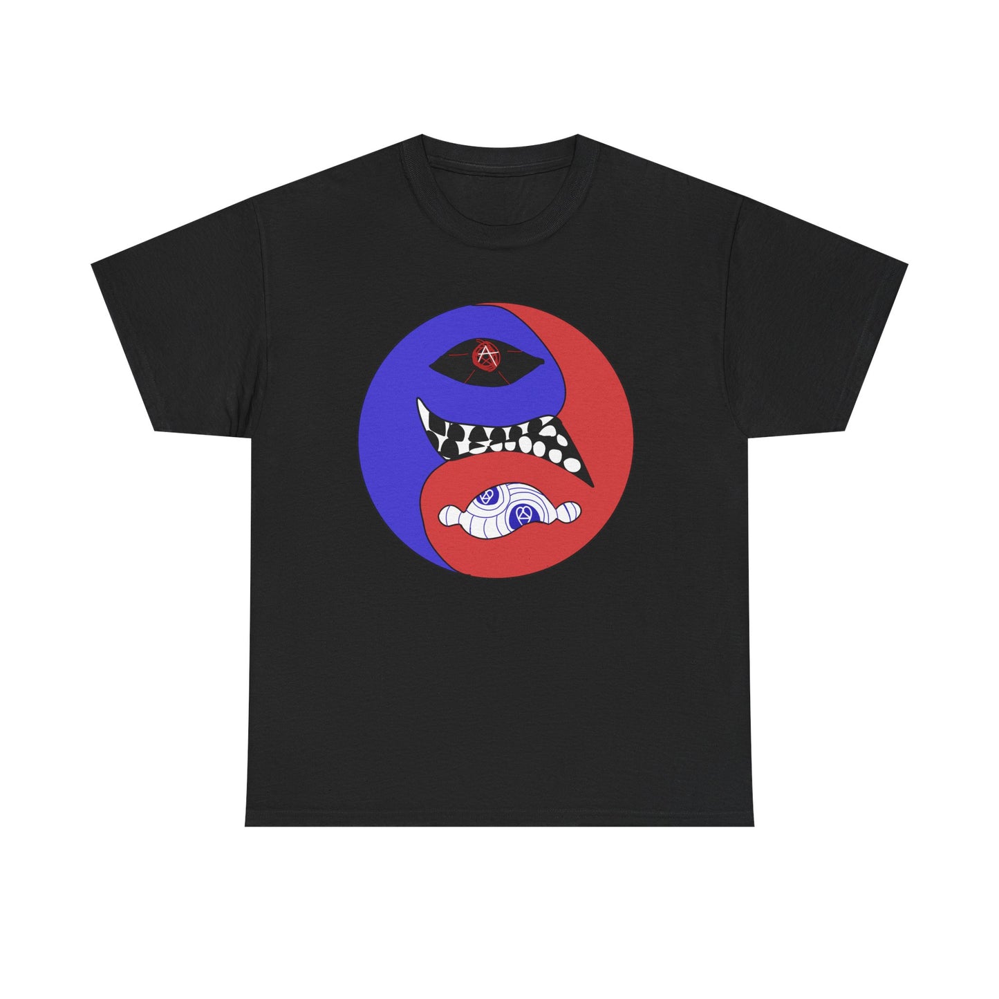 Ying-Yang Colored Tee