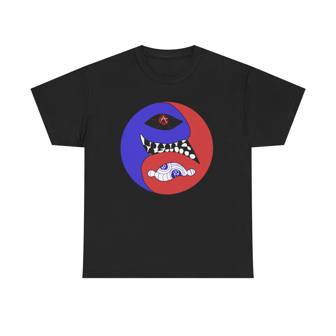 Ying-Yang Colored Tee