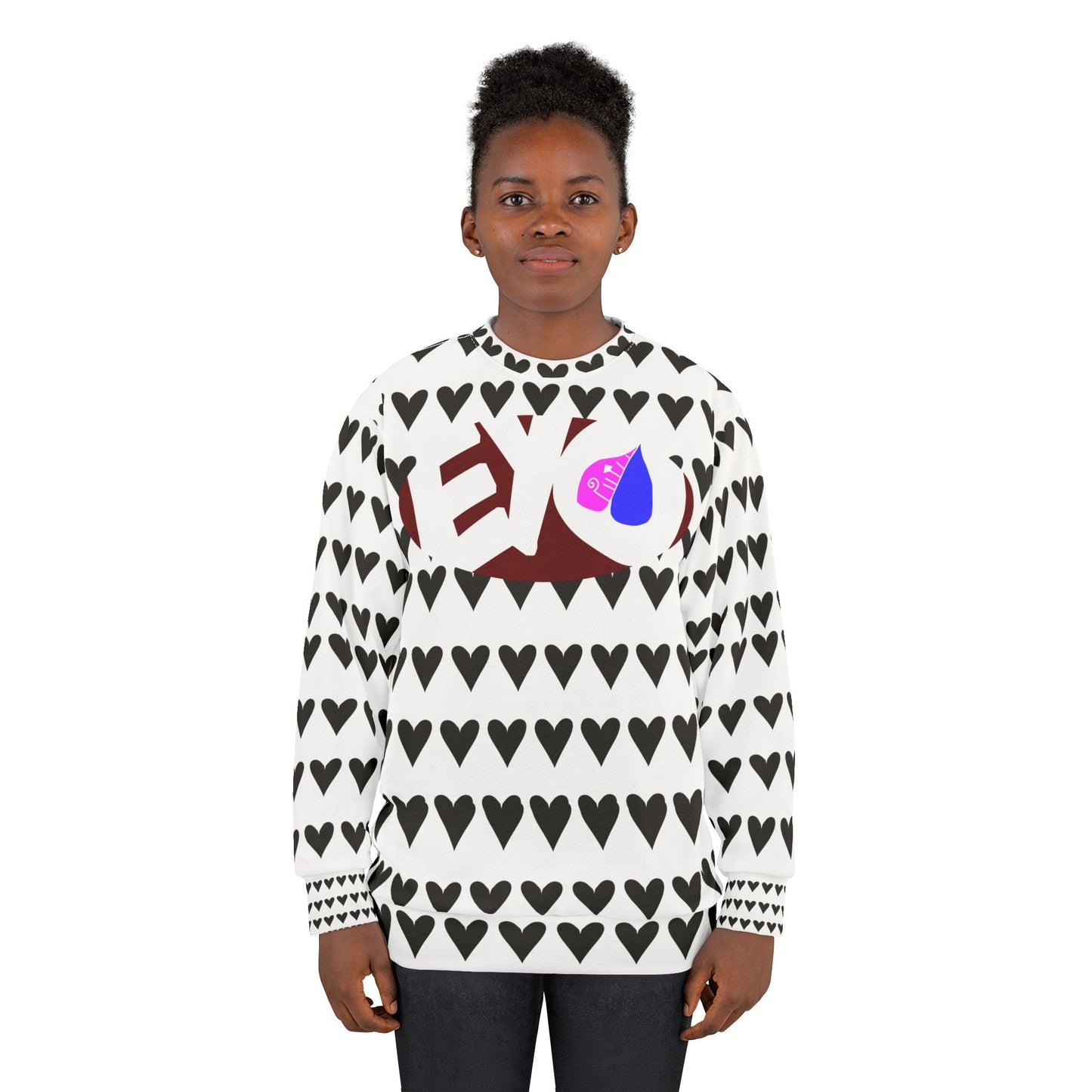 Black Hearts on sleeve